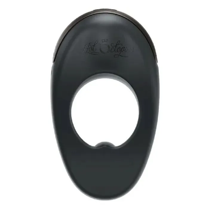Hot Octopuss Hot Octopuss Atom Plus Dual Motor Vibrating Black Cock Ring Couples