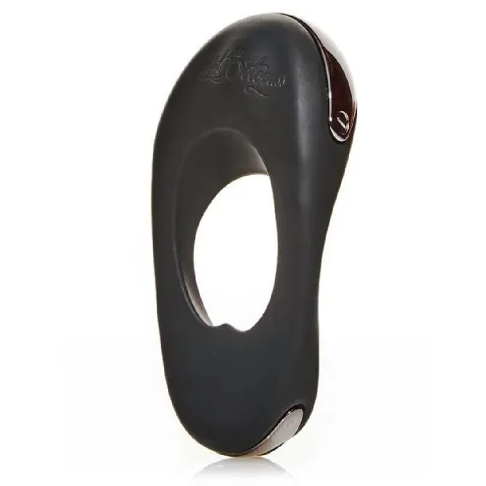 Hot Octopuss Hot Octopuss Atom Plus Dual Motor Vibrating Black Cock Ring Couples