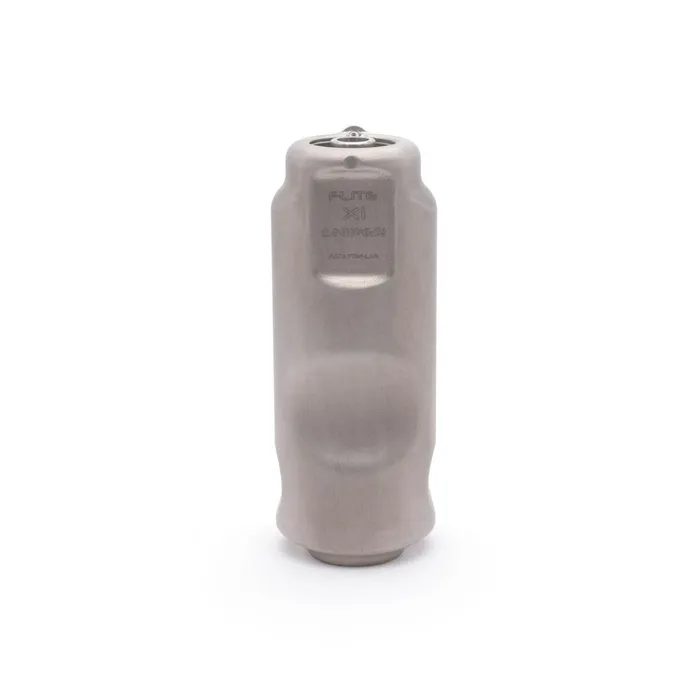InkJecta InkJecta Flite X1 Sniper Grip 30mm Blasted Nickel Male Sex Toys