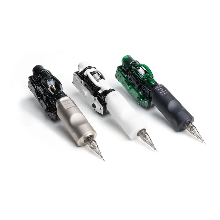 InkJecta InkJecta Flite X1 Sniper Grip 30mm Blasted Nickel Male Sex Toys