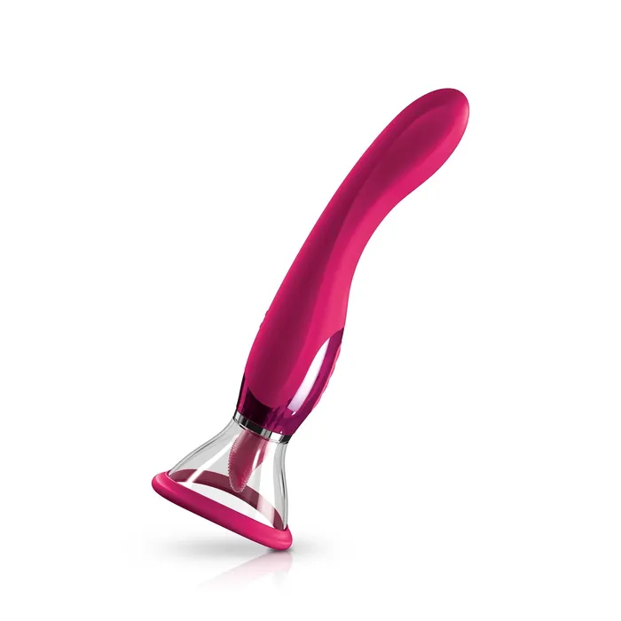 Jimmyjane Apex Double Ended Licking Sucking GSpot Vibrator Pink Pipedream Products Vibrators