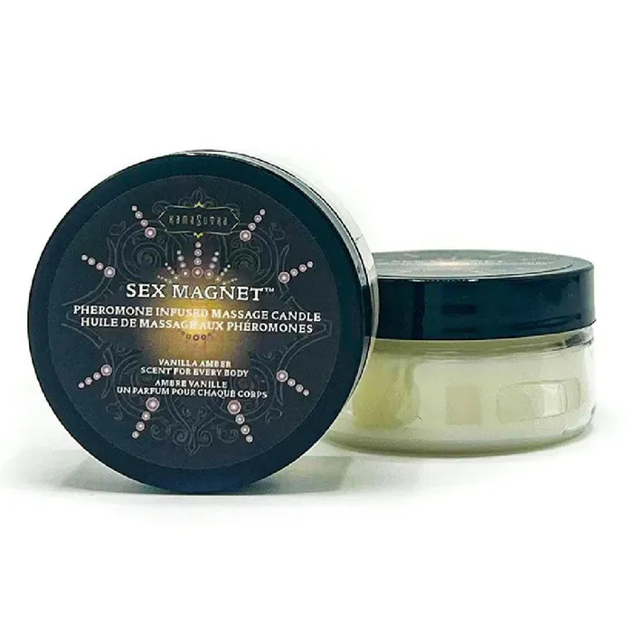 Kama Sutra Vibrators Sex Magnet Blue Lotus Pheromone Candle by Kama Sutra