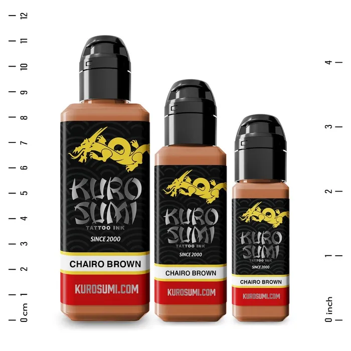 Kuro Sumi Male Sex Toys Chairo Brown Kuro Sumi Tattoo Ink Pick Size