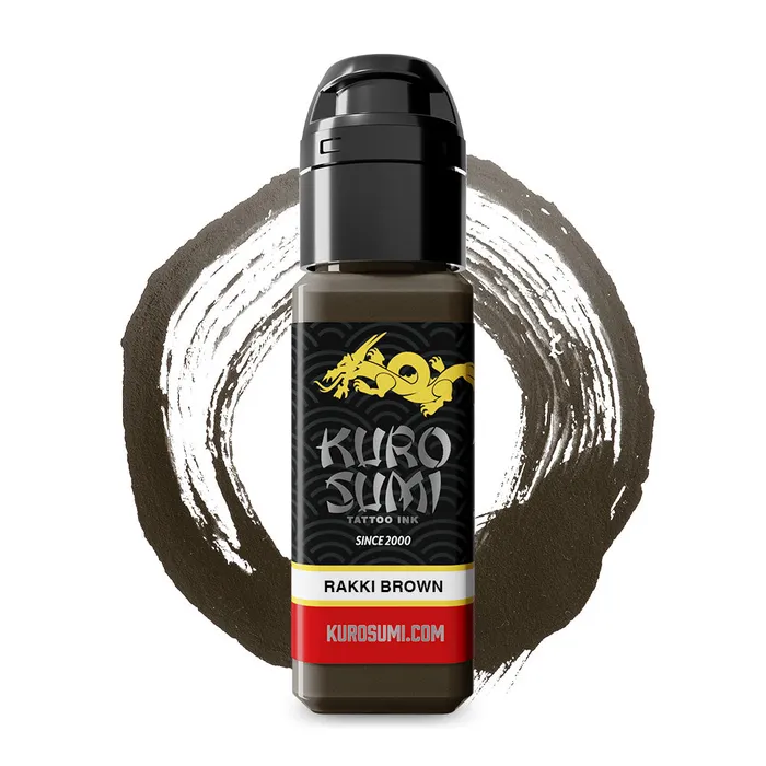 Kuro Sumi Male Sex Toys Rakki Brown Kuro Sumi Tattoo Ink Pick Size