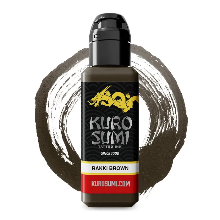 Kuro Sumi Male Sex Toys Rakki Brown Kuro Sumi Tattoo Ink Pick Size