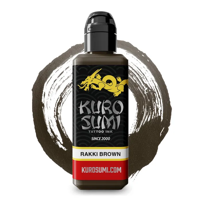 Kuro Sumi Male Sex Toys Rakki Brown Kuro Sumi Tattoo Ink Pick Size