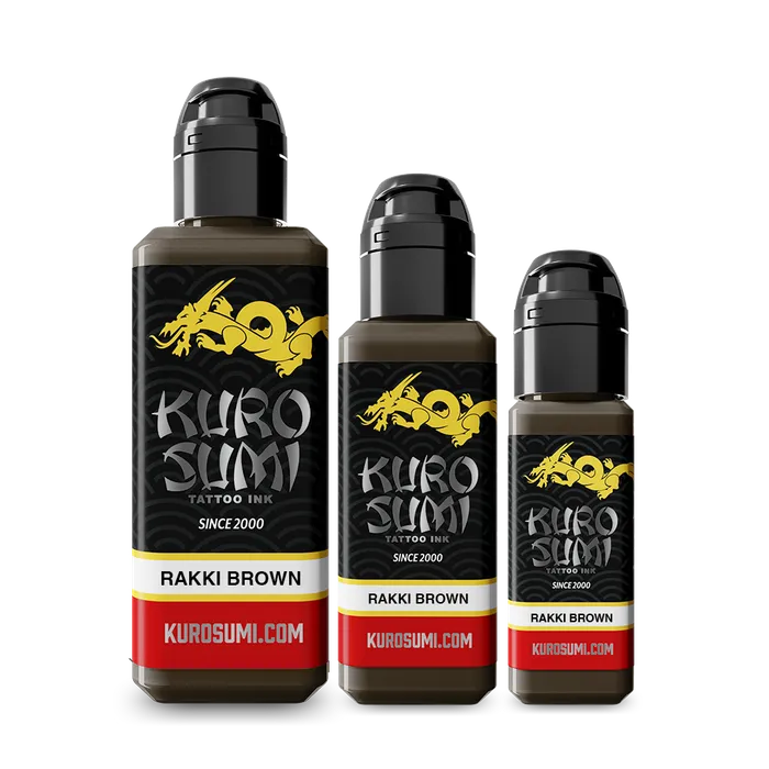 Kuro Sumi Male Sex Toys Rakki Brown Kuro Sumi Tattoo Ink Pick Size