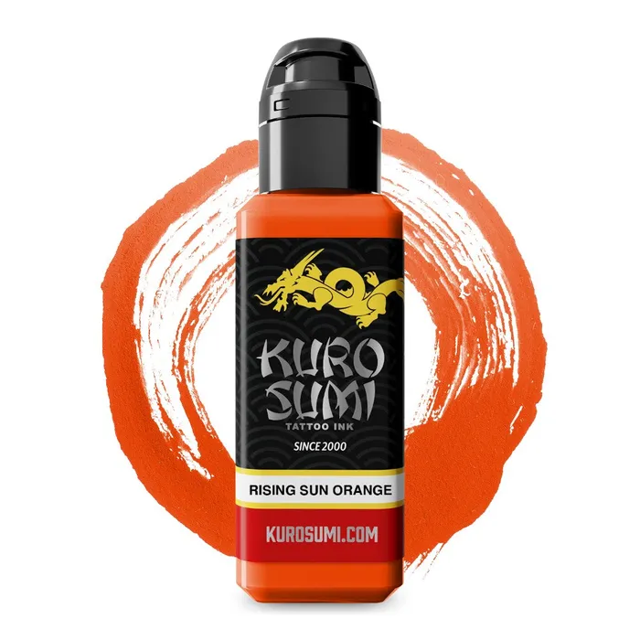 Kuro Sumi Rising Sun Orange Kuro Sumi Tattoo Ink Pick Size Male Sex Toys