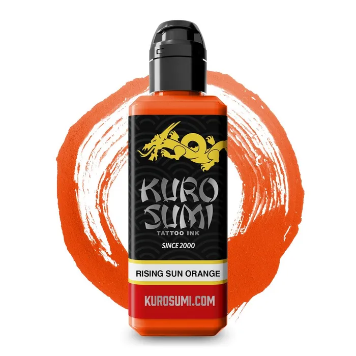 Kuro Sumi Rising Sun Orange Kuro Sumi Tattoo Ink Pick Size Male Sex Toys