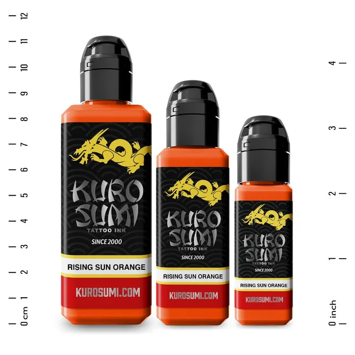 Kuro Sumi Rising Sun Orange Kuro Sumi Tattoo Ink Pick Size Male Sex Toys