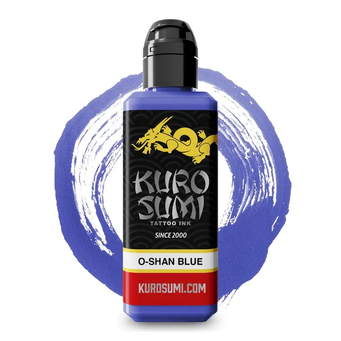 Kuro Sumi Vibrators OShan Blue Kuro Sumi Tattoo Ink Pick Size