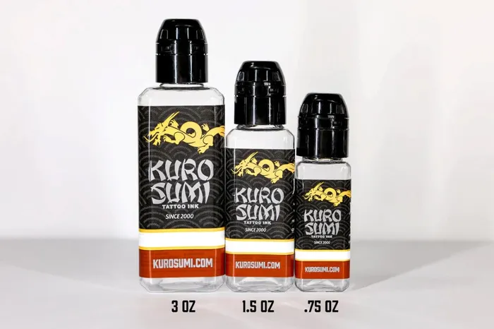 Kuro Sumi Vibrators OShan Blue Kuro Sumi Tattoo Ink Pick Size