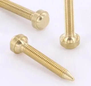 Long Brass Contact Screw M4 Metric Version 3 Precision Vibrators