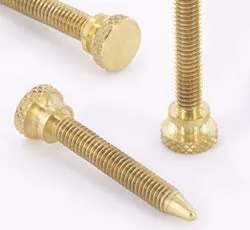 Long Brass Contact Screw M4 Metric Version 7 Precision Vibrators