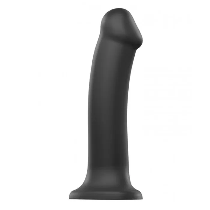 Lovely Planet Anal StrapOnMe SemiRealistic 8 Inch Silicone Dildo Black