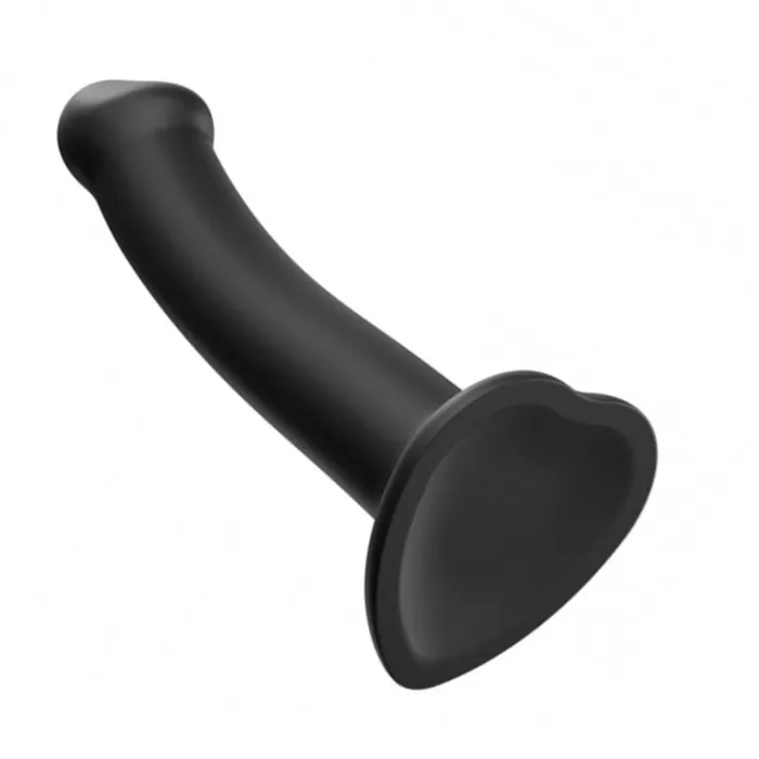 Lovely Planet Anal StrapOnMe SemiRealistic 8 Inch Silicone Dildo Black