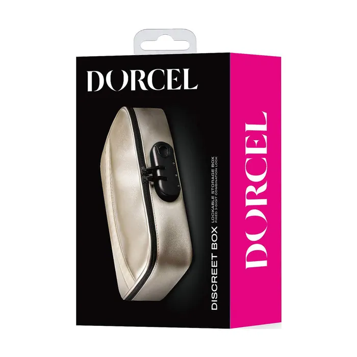 Lovely Planet Dorcel Lockable Discreet Gold Storage Box Vibrators