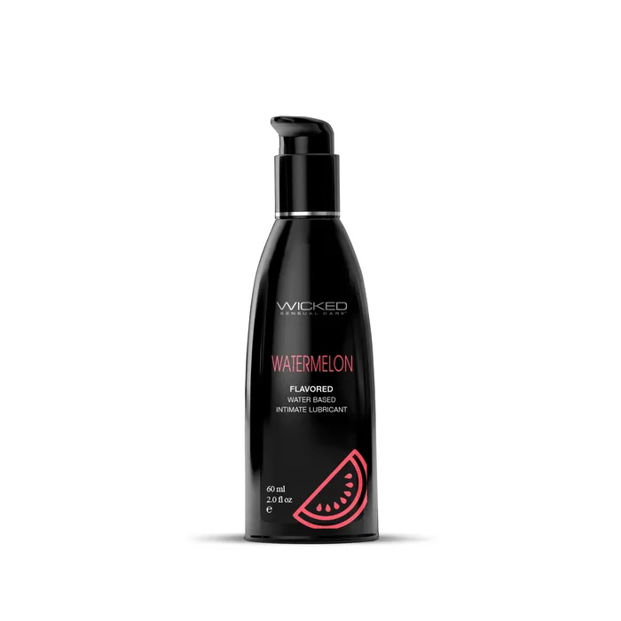 Lubricants Wicked Aqua Watermelon Flavored Water Based Lubricant 2 oz Wicked Lubes Lubricants Wicked Aqua Watermelon Flavored Water Based Lubricant 2 oz Wicked Lubes