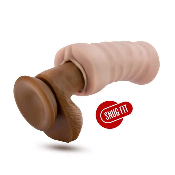 M For Men Ashley Vibrating Pocket Pussy Blush Female Sex Toys