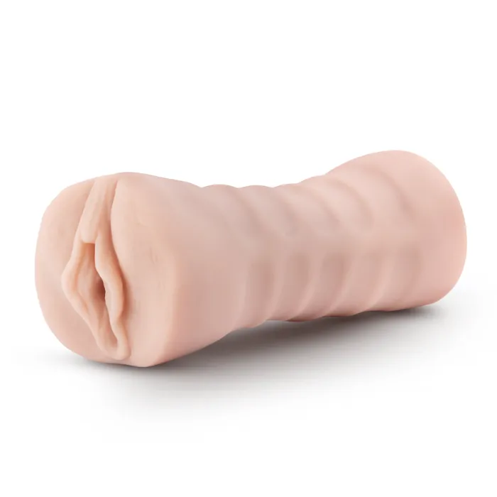 M For Men Ashley Vibrating Pocket Pussy Blush Female Sex Toys