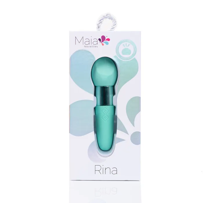 Maia Toys Female Sex Toys RINA MINT Rechargeable Dual Motor Silicone 15Function Vibrator