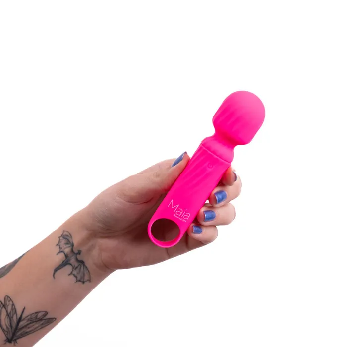 Maia Toys VIBELITE Dolly Rechargeable Vibrator Mini Wand Massager PINK Maia Toys Vibrators Maia Toys VIBELITE Dolly Rechargeable Vibrator Mini Wand Massager PINK Maia Toys Vibrators
