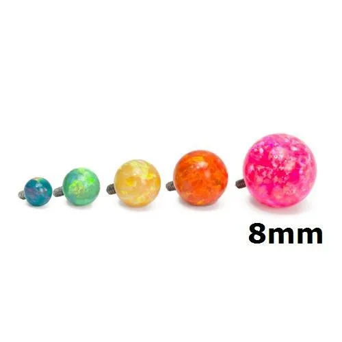 Male Sex Toys 14g 12g Internally Threaded 8mm Opal Replacement Ball Price Per 1 Painful Pleasures Male Sex Toys 14g 12g Internally Threaded 8mm Opal Replacement Ball Price Per 1 Painful Pleasures