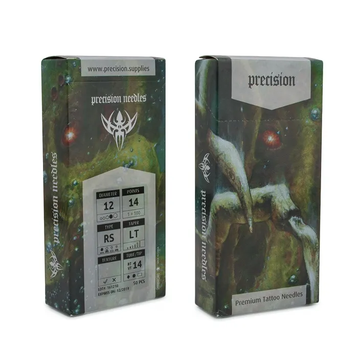 Male Sex Toys Artist Series Precision Needles Box of 50 Premade Sterilized Tattoo Needles Precision Needles