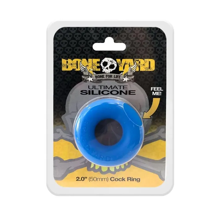 Male Sex Toys Bone Yard Bone Yard Ultimate Silicone CRing 4 Colors