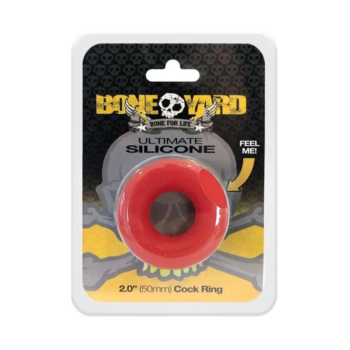 Male Sex Toys Bone Yard Bone Yard Ultimate Silicone CRing 4 Colors