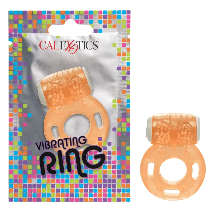 Male Sex Toys CalExotics Vibrating Ring Pleasher Spot