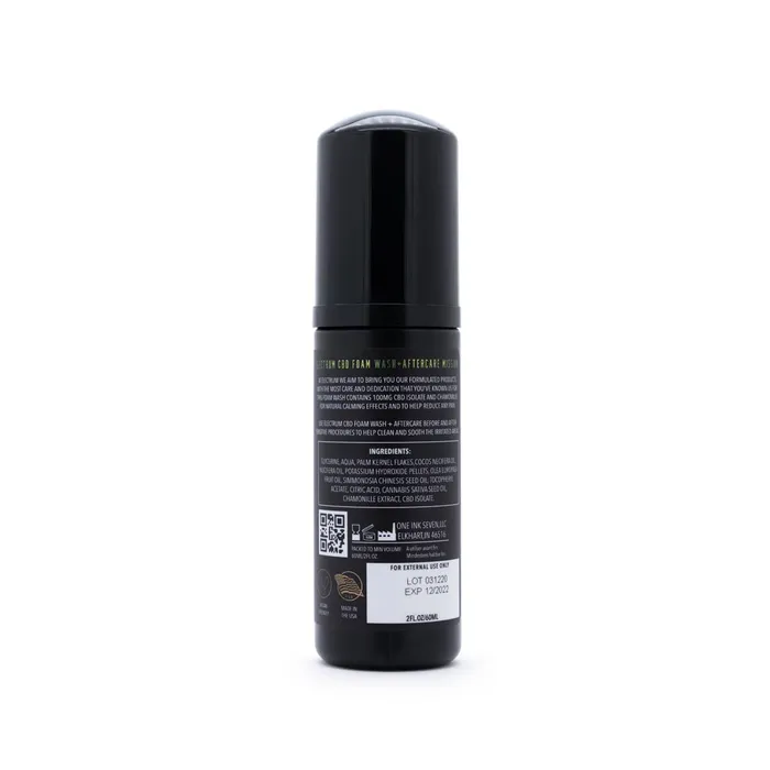 Male Sex Toys Electrum Electrum Gold Standard Foaming Tattoo Wash and Aftercare with CBD 2oz Bottle