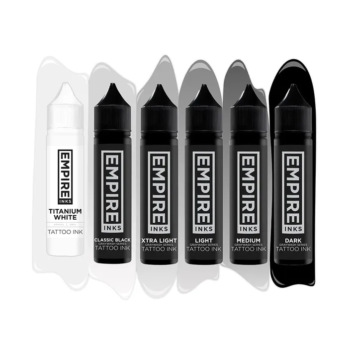 Male Sex Toys Empire Inks Graywash Series 6Bottle Full Set Pick Size Empire Inks