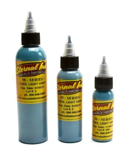Male Sex Toys Eternal Cool Light Gray M Series Eternal Tattoo Ink Pick Your Size