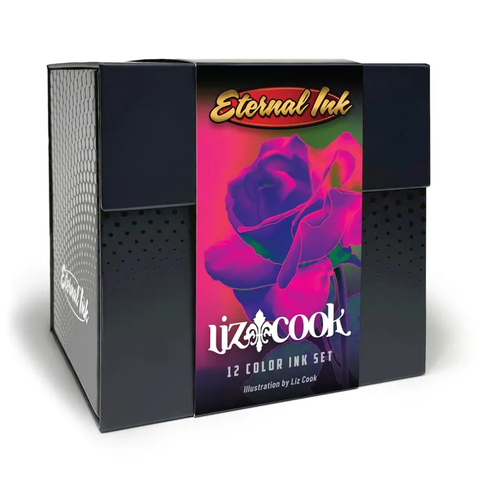 Male Sex Toys Eternal Liz Cook Signature Series Set of 12 1oz Bottles Eternal Tattoo Ink