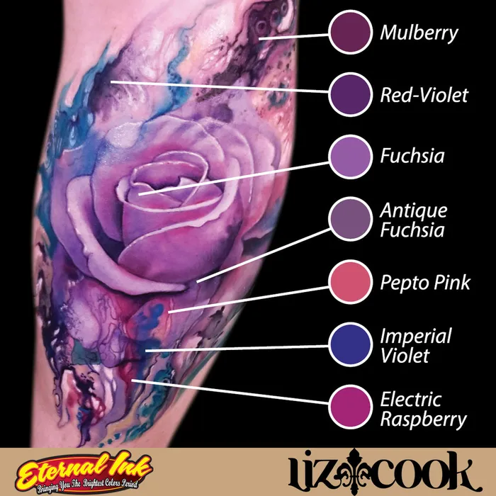 Male Sex Toys Eternal Liz Cook Signature Series Set of 12 1oz Bottles Eternal Tattoo Ink