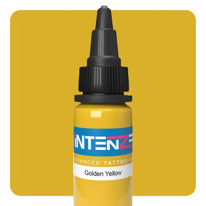 Male Sex Toys Intenze Golden Yellow Intenze Tattoo Ink Pick Size