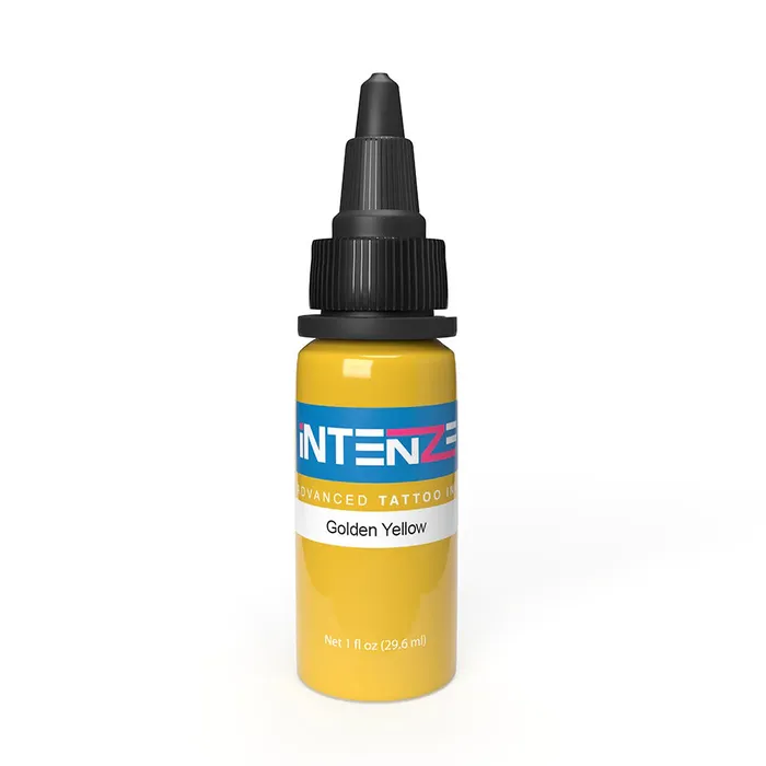 Male Sex Toys Intenze Golden Yellow Intenze Tattoo Ink Pick Size