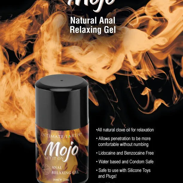 Male Sex Toys Intimate Earth Mojo Anal Relaxing Gel with Clove Oil 1 oz Intimate Earth