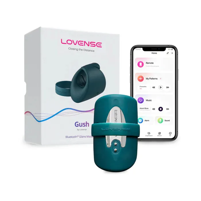 Male Sex Toys Lovense Lovense Gush Bluetooth Glans Massager and Masturbator