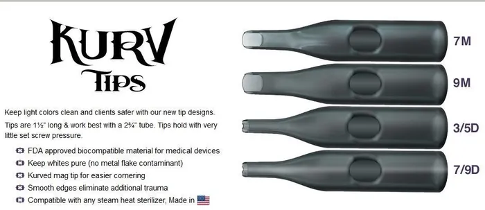 Male Sex Toys Morphix 79 Diamond KURV Tip by Morphix Tattoo Products