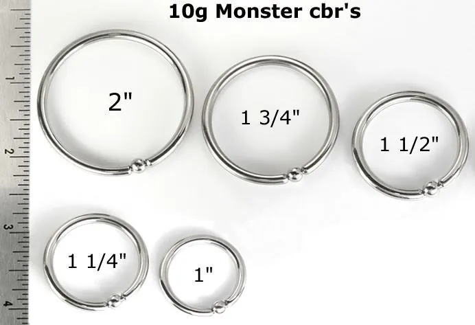 Male Sex Toys Painful Pleasures 10g Steel Captive Bead Ring Price Per 1