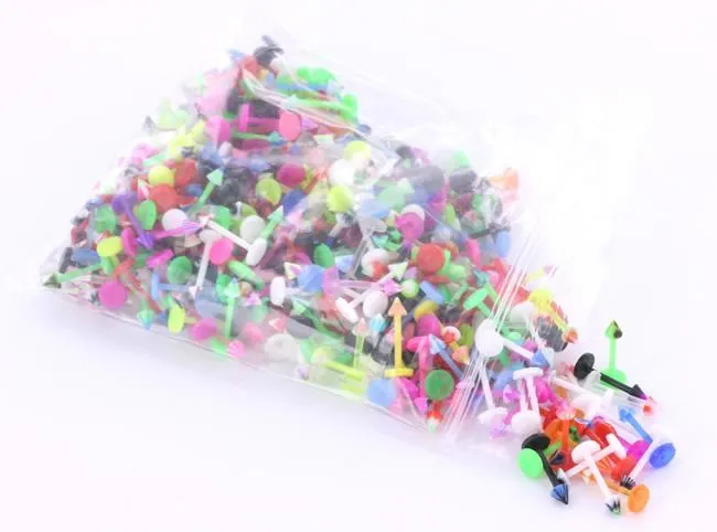 Male Sex Toys Painful Pleasures 16g 38 PTFE Labret Mix with 3mm Cones Price Per 500