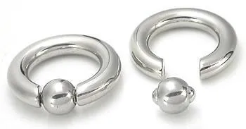 Male Sex Toys Painful Pleasures 4g Stainless Steel Captive Bead Ring with Pop Fit Ball Male Sex Toys Painful Pleasures 4g Stainless Steel Captive Bead Ring with Pop Fit Ball