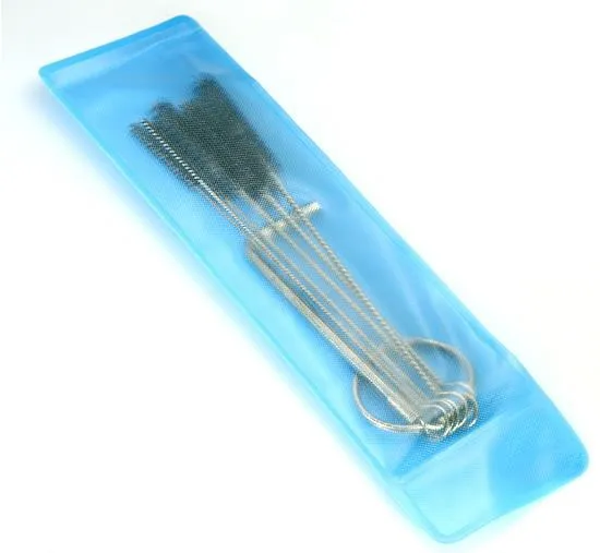 Male Sex Toys Precision Tattoo Tube Tip Cleaning Brushes 6 Piece Set