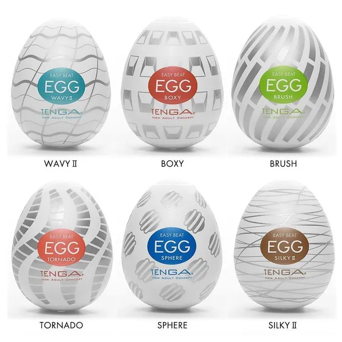Male Sex Toys TENGA Egg Masturbator New Standard 1 Single Egg Choose From 6 Textures Tenga Co Ltd Male Sex Toys TENGA Egg Masturbator New Standard 1 Single Egg Choose From 6 Textures Tenga Co Ltd