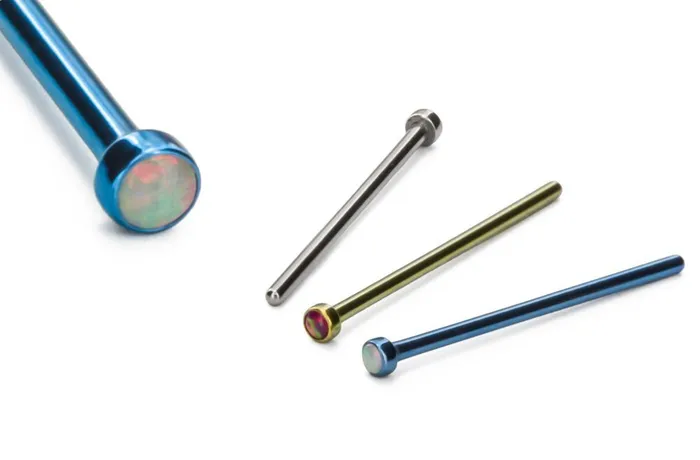 Male Sex Toys Tilum 20g Titanium 19mm Fishtail Nose Jewelry with 2mm Opal Tilum Male Sex Toys Tilum 20g Titanium 19mm Fishtail Nose Jewelry with 2mm Opal Tilum