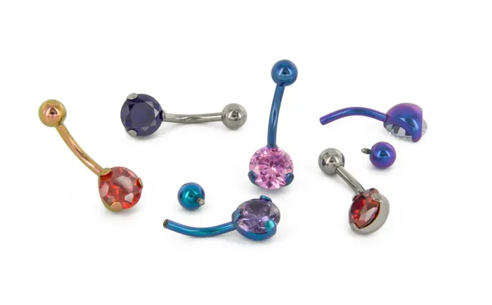 Male Sex Toys Tilum Tilum 14g 716 Internal Titanium Prong Set Jewel Belly Button Ring Male Sex Toys Tilum Tilum 14g 716 Internal Titanium Prong Set Jewel Belly Button Ring