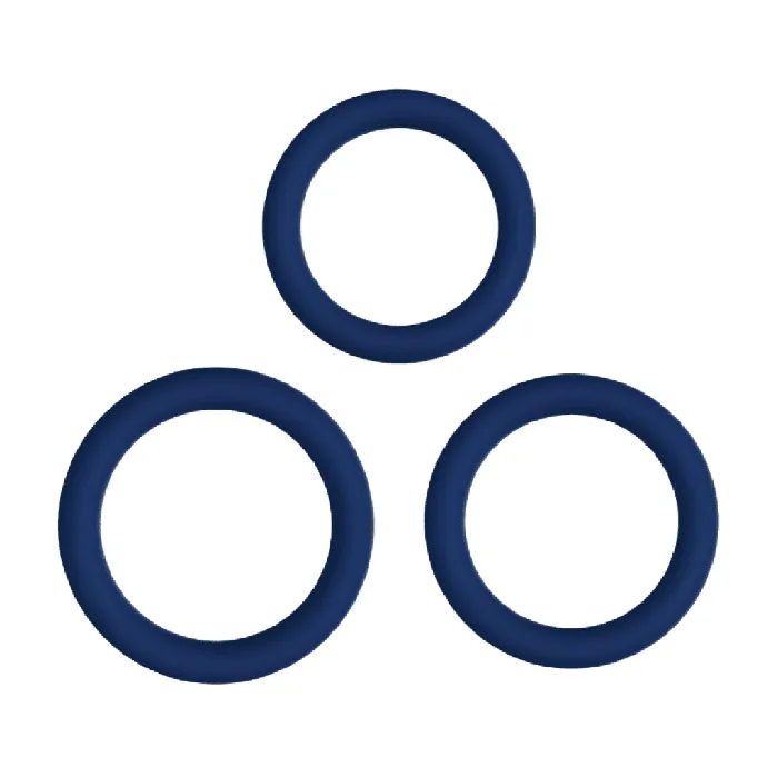 Male Sex Toys Westridge Laboratories Inc ID Wellness Essentials Triple Grip Cock Ring Set Blue Male Sex Toys Westridge Laboratories Inc ID Wellness Essentials Triple Grip Cock Ring Set Blue