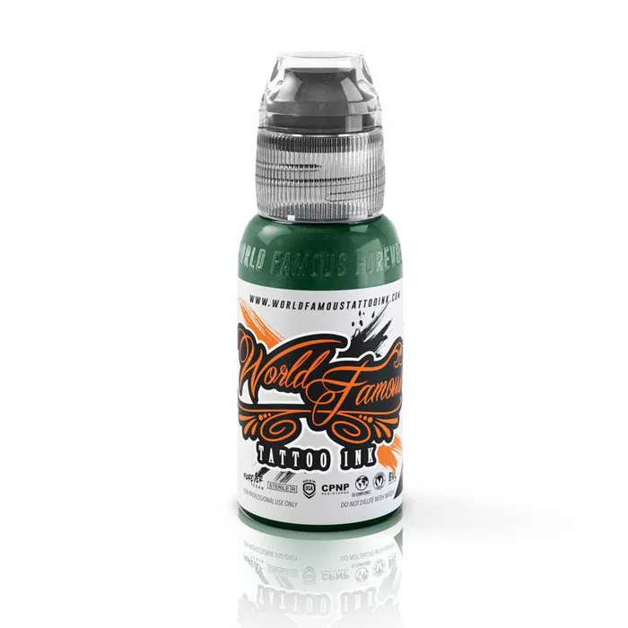 Male Sex Toys World Famous Vegas Green World Famous Tattoo Ink Pick Size